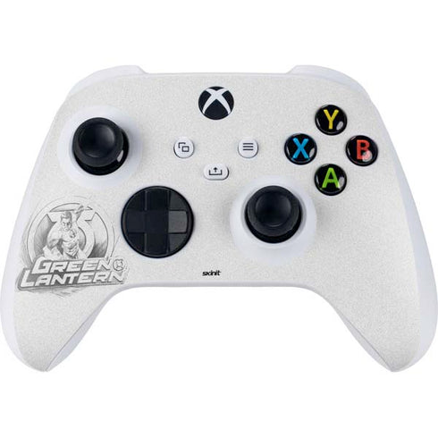 DC Comics Green Lantern Sketch Art Action Pose Xbox Series S Controller Skin